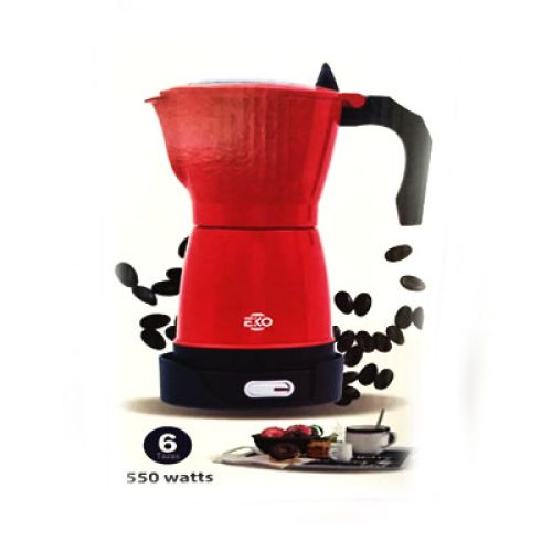 Cafetera eléctrica de 6 tazas